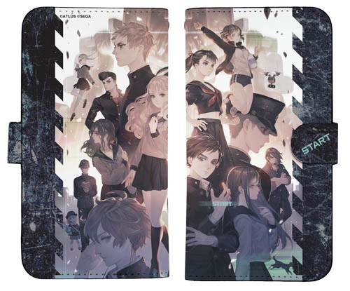 十三機兵防衛圏 手帳型スマホケース158 158