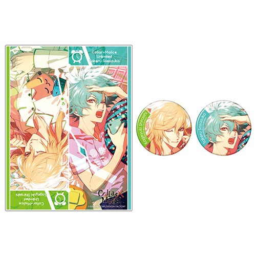 Collar×Malice アクリルパネル＆缶バッジセット 尊・景之【オトメイトパーティー2020】