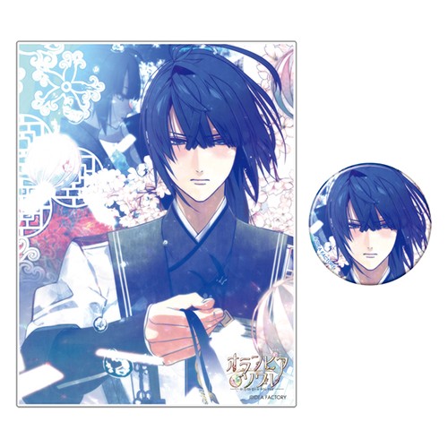 オランピアソワレ アクリルパネル＆缶バッジセット 璃空【オトメイトパーティー2020】