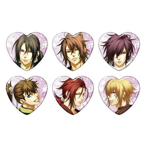 薄桜鬼 真改 トレーディングハート缶バッジ【オトメイトパーティー2020】 単品