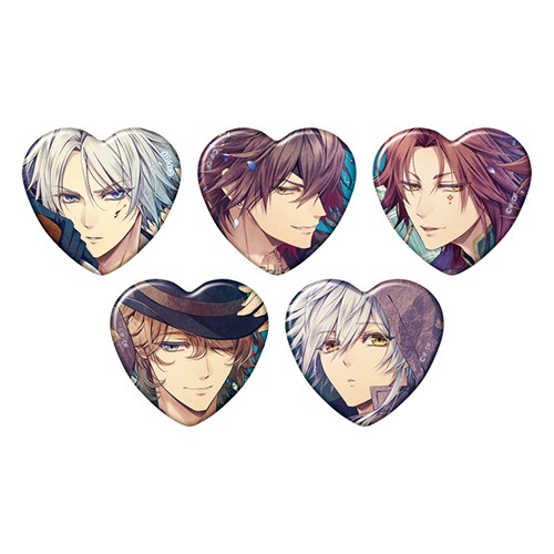 ピオフィオーレの晩鐘 トレーディングハート缶バッジ【オトメイトパーティー2020】 単品