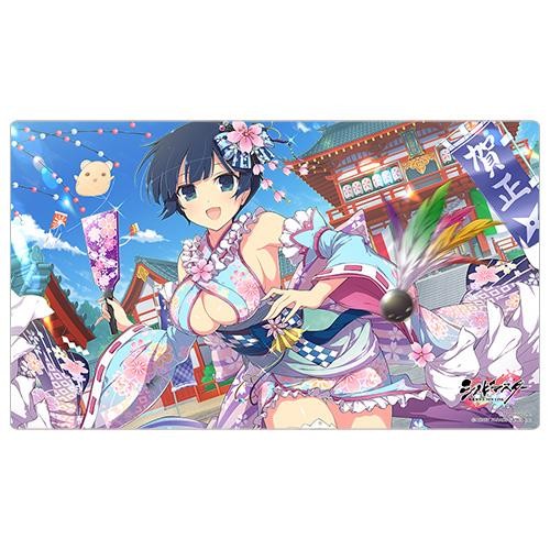 シノビマスター 閃乱カグラ NEW LINK ラバーマット(夜桜/晴れ着) ラバーマット(夜桜/晴れ着)