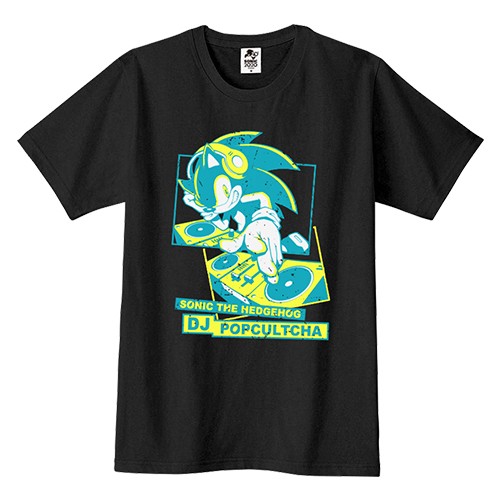 「SONIC THE HEDGEHOG DJ POPCULTCHA」TシャツXLサイズ XLサイズ