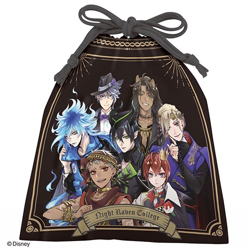 ディズニー ツイステッドワンダーランド きんちゃく２