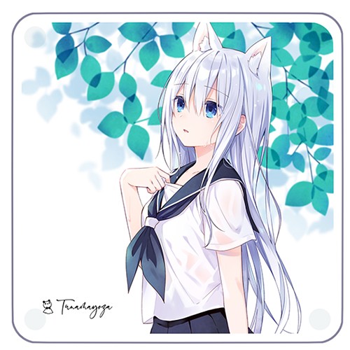 つなまよざ アクリルコースター 01「通り雨」 通り雨