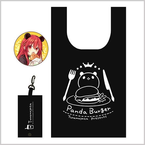 つなまよざ ポーチ付きエコバッグ（特典缶バッジ付き） つなまよざ