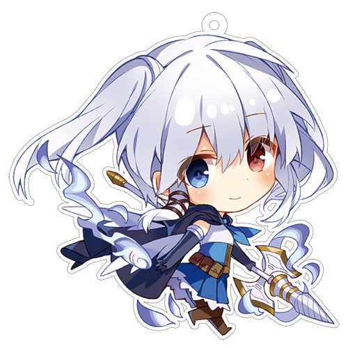 しろぷろ アクリルキーホルダー 02 シエル（再販） シエル