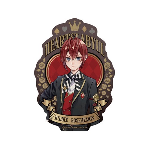 ディズニー ツイステッドワンダーランド トラベルステッカー２(1)リドル・ローズハート (1)リドル・ローズハート