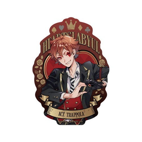 ディズニー ツイステッドワンダーランド トラベルステッカー２(2)エース・トラッポラ (2)エース・トラッポラ