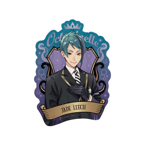 ディズニー ツイステッドワンダーランド トラベルステッカー２(10)ジェイド・リーチ (10)ジェイド・リーチ