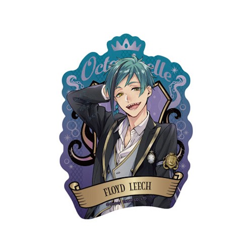 ディズニー ツイステッドワンダーランド トラベルステッカー２(11)フロイド・リーチ (11)フロイド・リーチ