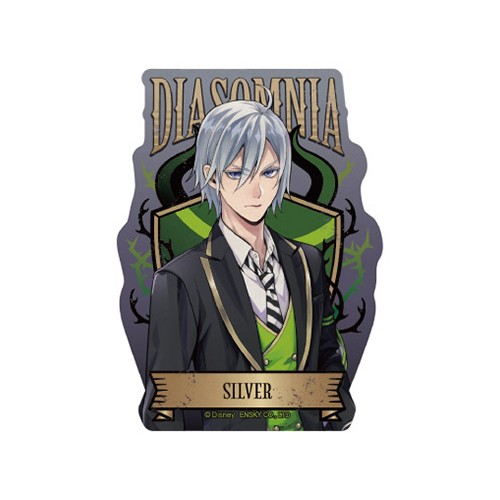 ディズニー ツイステッドワンダーランド トラベルステッカー２(21)シルバー (21)シルバー