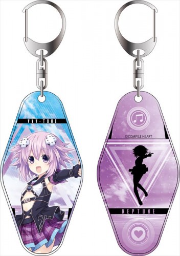 ブイブイブイテューヌ 両面キーホルダー ネプテューヌ ネプテューヌ