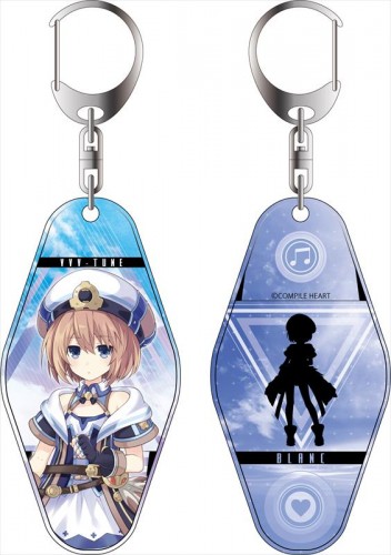 ブイブイブイテューヌ 両面キーホルダー ブラン ブラン