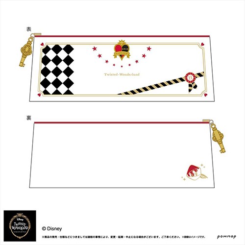 ツイステッドワンダーランド ペンケース(A ハーツラビュル) A ハーツラビュル