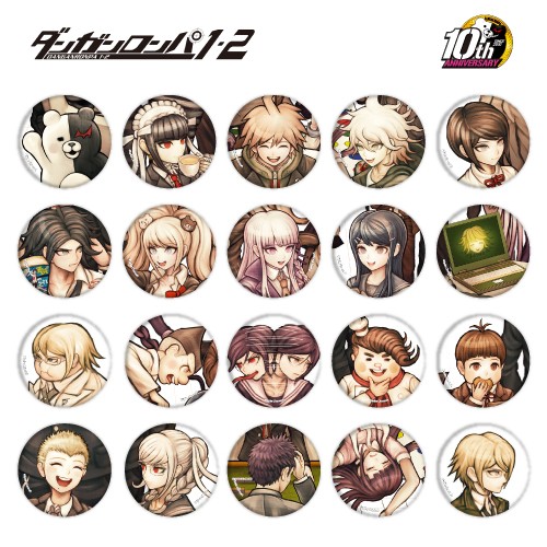 トレーディング缶バッジ　幸運対決　コンプリートセットダンガンロンパ1・2 Reload コンプリートセット