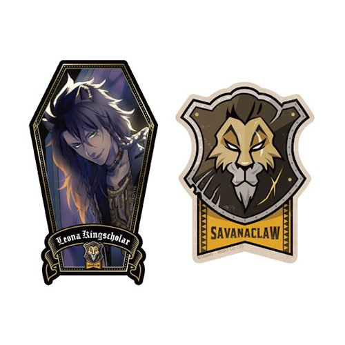 ディズニー ツイステッドワンダーランド トラベルステッカーセット2.サバナクロー寮 2.サバナクロー寮