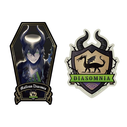 ディズニー ツイステッドワンダーランド トラベルステッカーセット7.ディアソムニア寮 7.ディアソムニア寮