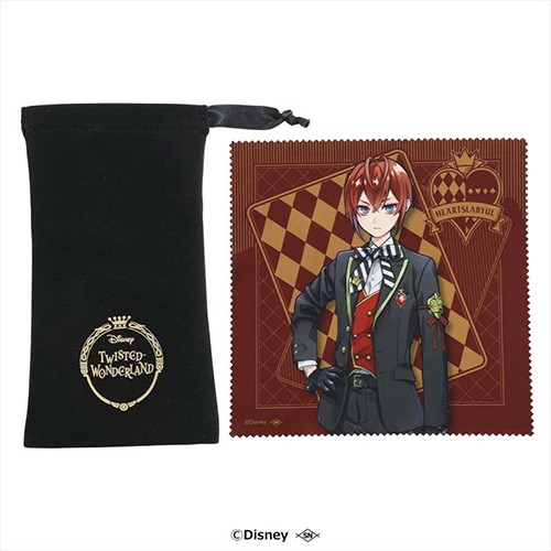 ディズニー ツイステッドワンダーランド 眼鏡ケース&クロスセットリドル・ローズハート リドル・ローズハート