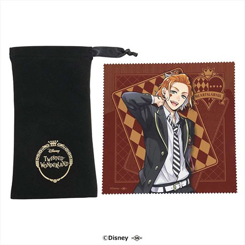 ディズニー ツイステッドワンダーランド 眼鏡ケース&クロスセットケイト・ダイヤモンド ケイト・ダイヤモンド