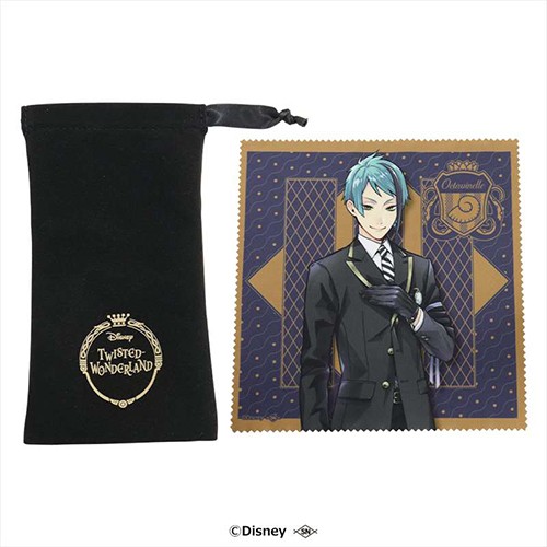 ディズニー ツイステッドワンダーランド 眼鏡ケース&クロスセットジェイド・リーチ ジェイド・リーチ