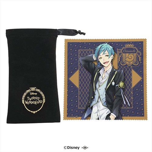 ディズニー ツイステッドワンダーランド 眼鏡ケース&クロスセットフロイド・リーチ フロイド・リーチ