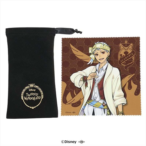 ディズニー ツイステッドワンダーランド 眼鏡ケース&クロスセットカリム・アルアジーム カリム・アルアジーム