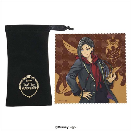 ディズニー ツイステッドワンダーランド 眼鏡ケース&クロスセットジャミル・バイパー ジャミル・バイパー