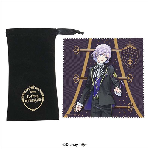 ディズニー ツイステッドワンダーランド 眼鏡ケース&クロスセットエペル・フェルミエ エペル・フェルミエ