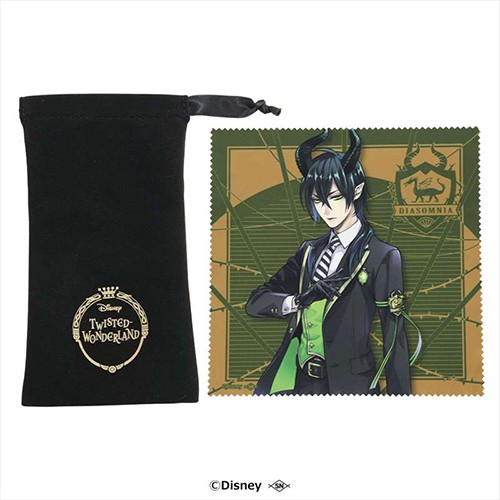 ディズニー ツイステッドワンダーランド 眼鏡ケース&クロスセットマレウス・ドラコニア マレウス・ドラコニア