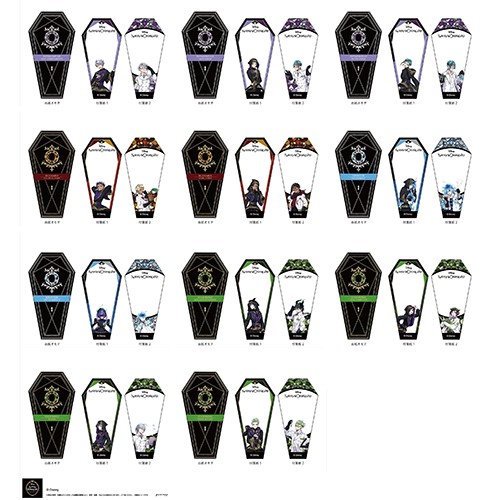 ディズニーツイステッドワンダーランド 付箋コレクション(B) 1pcs (B) 1pcs