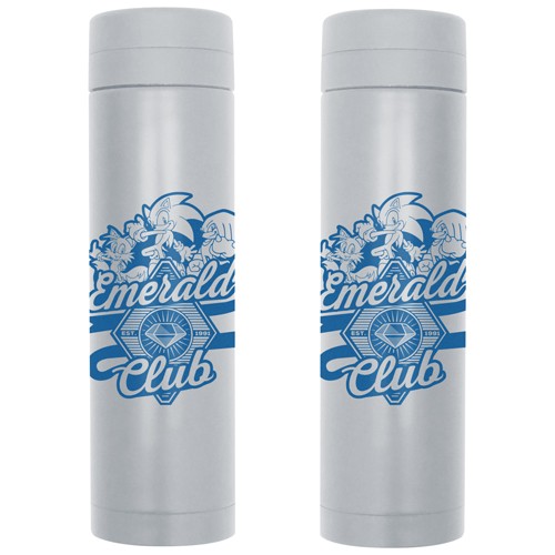 ソニック カオスエメラルド サーモボトル GRAY