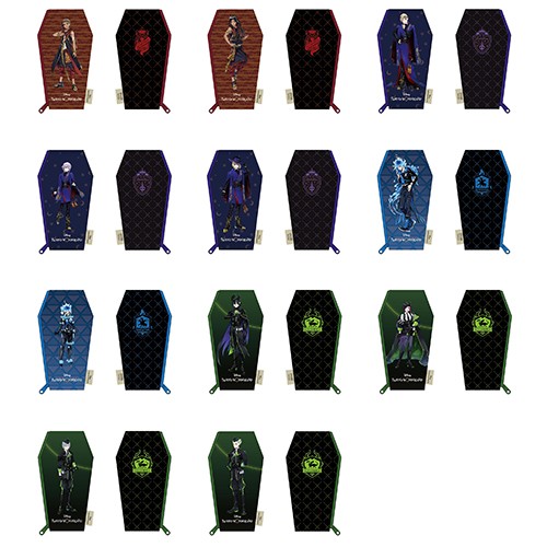 『ディズニーツイステッドワンダーランド』きゃらポシリーズ 棺型ポーチ vol21BOX 1BOX