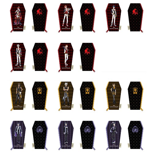 『ディズニーツイステッドワンダーランド』きゃらポシリーズ 棺型ポーチ vol11pcs 1pcs