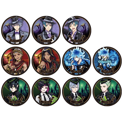 『ディズニーツイステッドワンダーランド』 缶マグネット(B)1pcs 1pcs