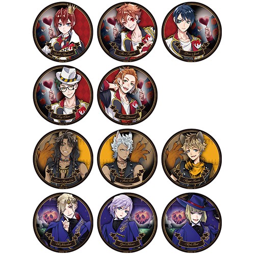 『ディズニーツイステッドワンダーランド』 缶マグネット(A)1pcs 1pcs