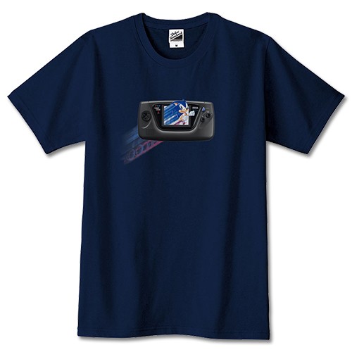 ほぼ実物大「ゲームギア&ソニック」TシャツXLサイズ XLサイズ