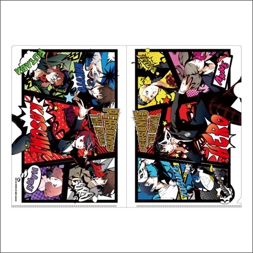 【ペルソナ5ザ・ロイヤル】A4クリアファイル <アメコミ ver> A4クリアファイル <アメコミ ver>