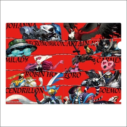 【ペルソナ5ザ・ロイヤル】A4クリアファイル <ペルソナ ver> A4クリアファイル <ペルソナ ver>