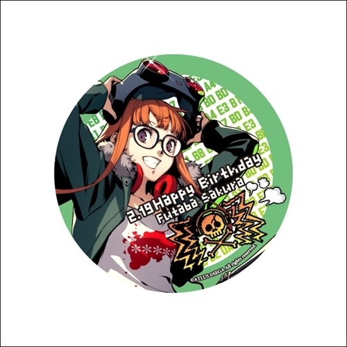 【ペルソナ5ザ・ロイヤル】100mm缶バッジ <佐倉双葉 Birthday ver.>