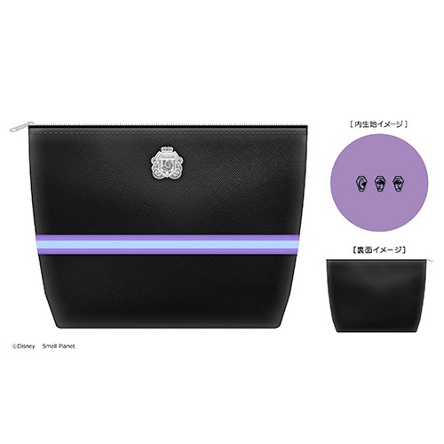 『ディズニー　ツイステッドワンダーランド』合皮アクセサリーポーチオクタヴィネル寮 03 オクタヴィネル寮