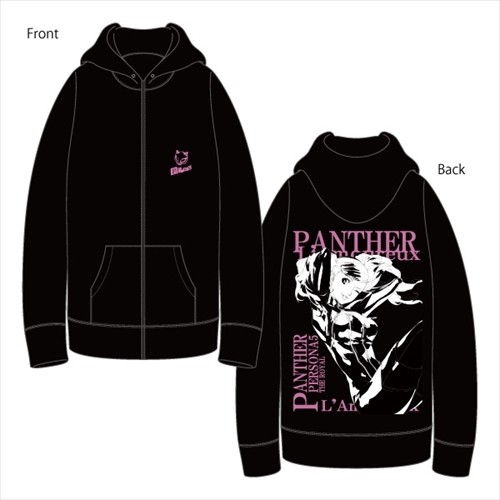 【ペルソナ5ザ・ロイヤル】パーカー <PANTHER>L size L size