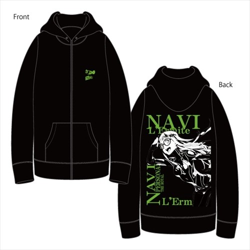 【ペルソナ5ザ・ロイヤル】パーカー <NAVI>L size L size