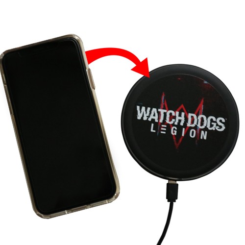 ウォッチドッグス レギオン　ワイヤレスモバイルバッテリーチャージャー※2025年11月中旬出荷分