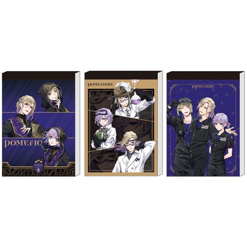 ディズニー ツイステッドワンダーランド 3連メモポムフィオーレ ポムフィオーレ