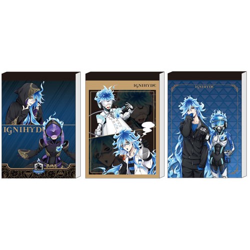 ディズニー ツイステッドワンダーランド 3連メモイグニハイド イグニハイド