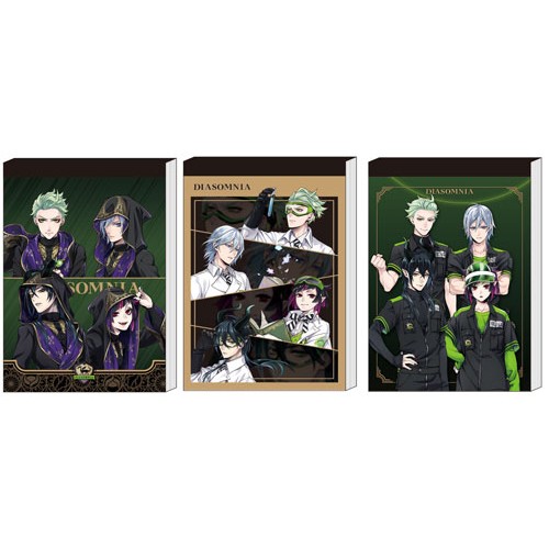 ディズニー ツイステッドワンダーランド 3連メモディアソムニア ディアソムニア