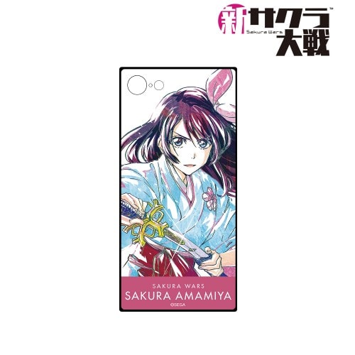 新サクラ大戦 天宮さくら Ani-Art スクエア強化ガラスiPhoneケース(対象機種/iPhone 7/8/SE(第2世代)) (対象機種/iPhone 7/8/SE(第2世代))