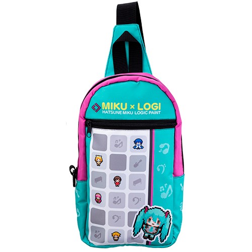 初音ミク ロジックペイント -ミクロジ- ボディバッグ