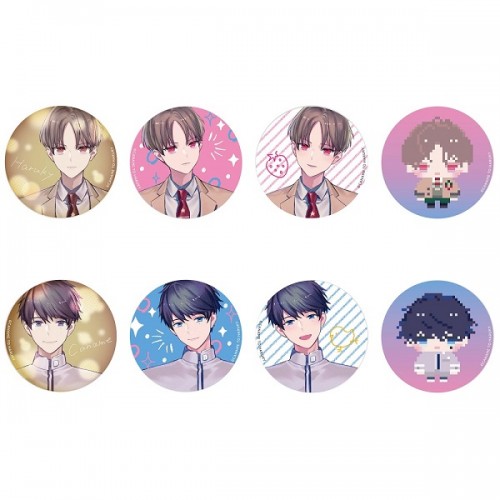 「カナメとハルキー」制服トレーディング缶バッジ(BOX) BOX